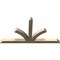 Ekena Millwork Richland Rough Sawn Timber Gable Bracket, Douglas Fir, 72"W x 39"H x 4"D x 4"F, 13/12 Pitch GBW072X39X0404RIC00RDF - alternate 4
